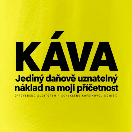 Káva daňově uznatelný náklad na příčetnost