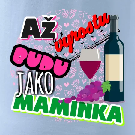 Až vyrostu budu jako maminka - víno