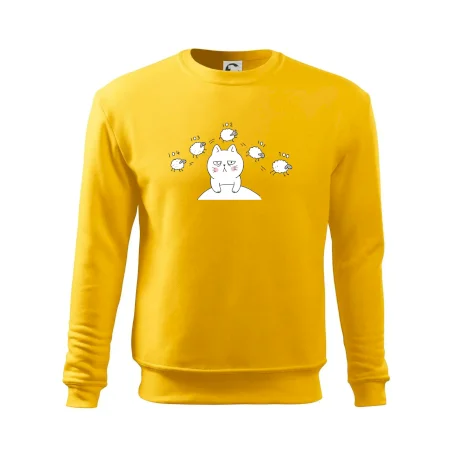 Unavená kočka nemůže spát