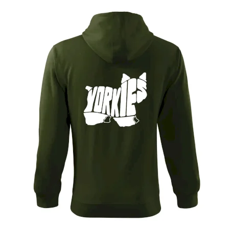 Jorkšírský teriér - Yorkie - Nápis v těle