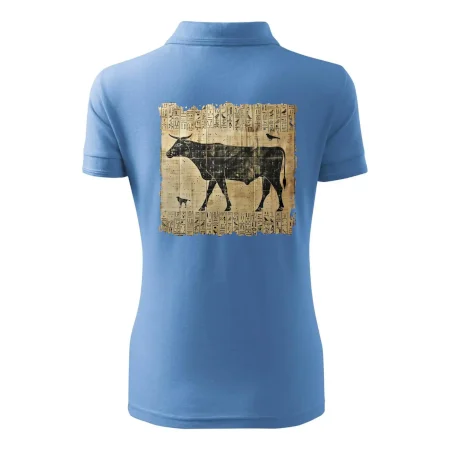 Egyptské hieroglyfy kráva