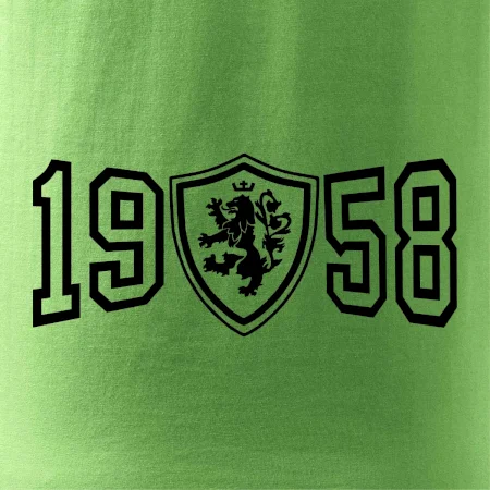 Narozeninový motiv - znak - 1958