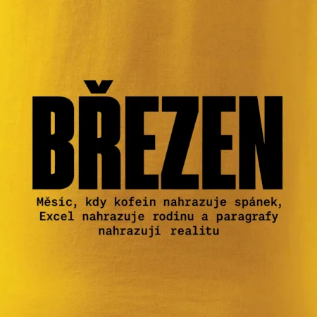 Březen kofein místo spánku