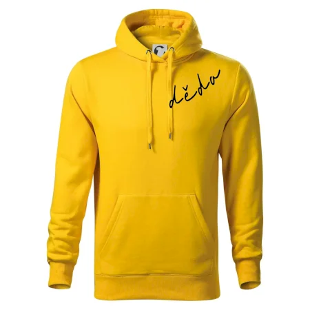 Mikina děda se jmény dětí