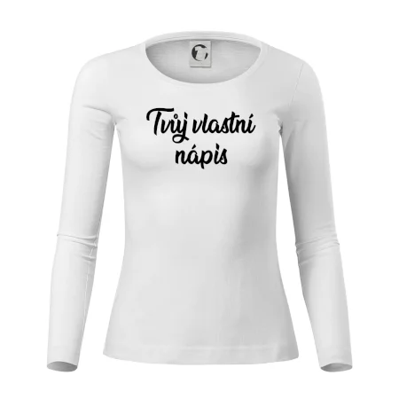 Tvuj vlastní nápis psací