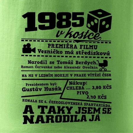 1985 v kostce