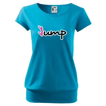 Jump - nápis a panáček
