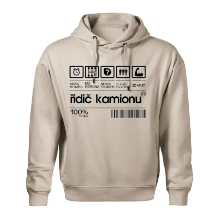 Čárový kód řidič kamionu