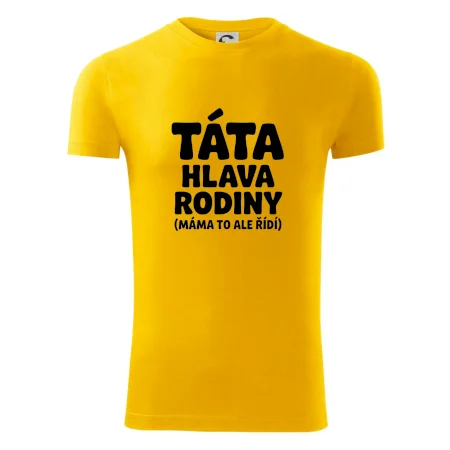 Táta - hlava rodiny  (máma to,  ale řídí)