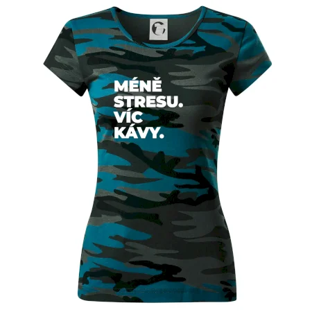 MÉNĚ STRESU.VÍC KÁVY.