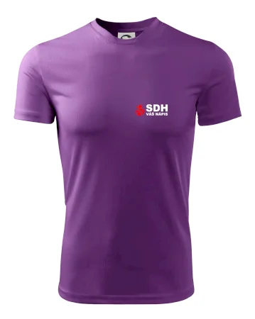 SDH nápis (oheň, název sboru - vlastní nápis)