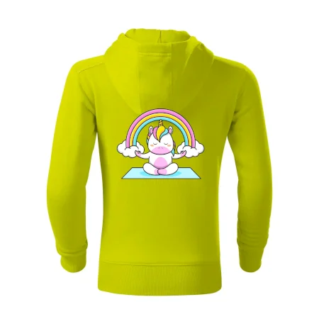 Yoga jednorožec - duha