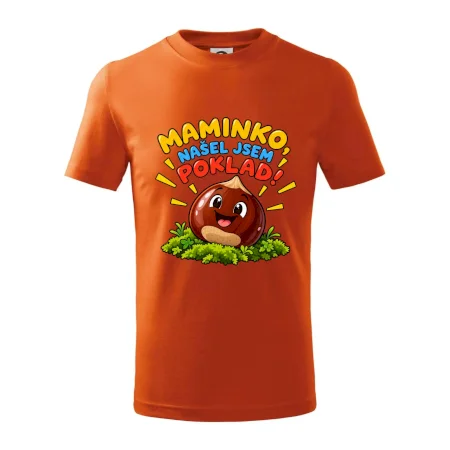Kaštanový poklad na mechu