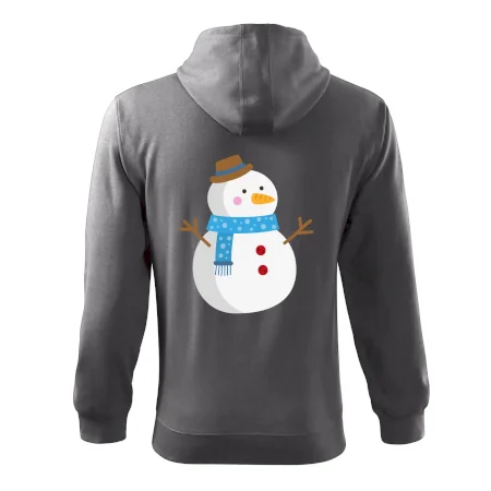 Sněhulák se šálou