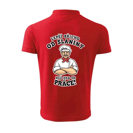 Lepší břicho od slaniny než hrb od práce