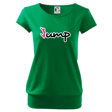 Jump - nápis a panáček