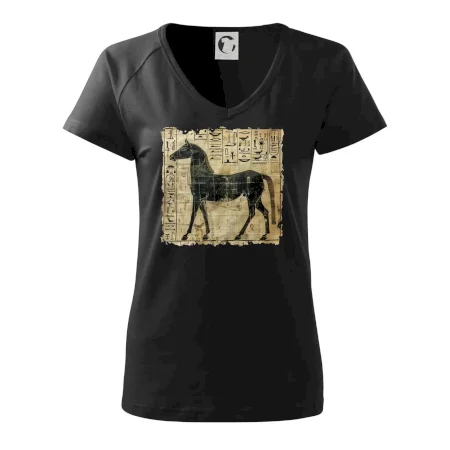 Egyptské hieroglyfy kůň