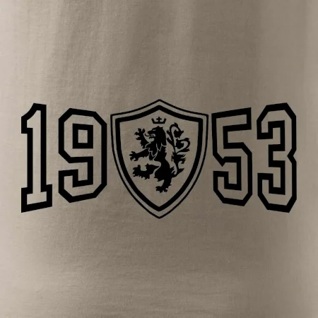 Narozeninový motiv - znak - 1953