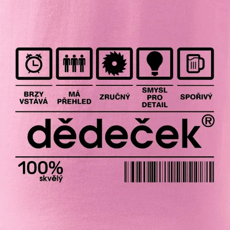 Čárový kód dědeček