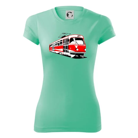 Tramvaj T3R barevná