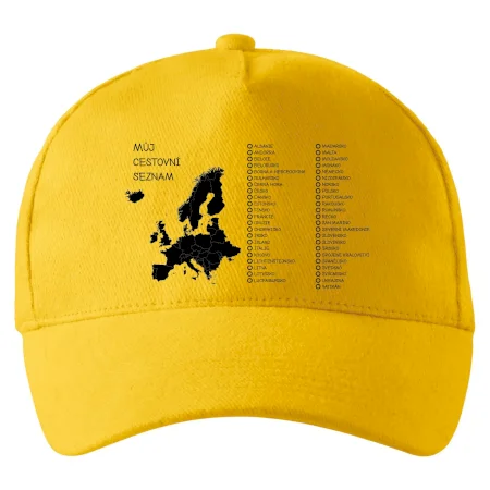 Můj cestovní seznam Evropa