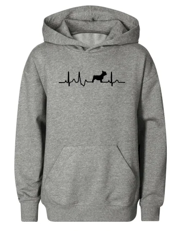 EKG Francouzský buldoček z boku