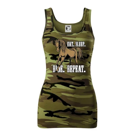 Eat Sleep Ride Repeat Western