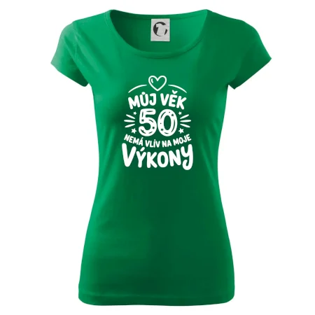 Můj věk nemá vliv na moje výkony
