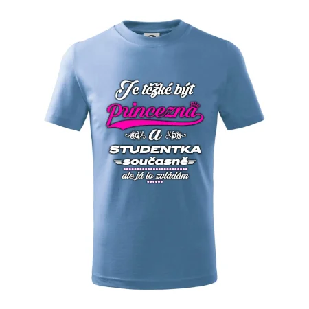 Je těžké být princezna - studentka