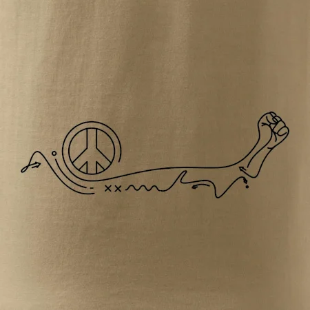 Pěst a symbol míru