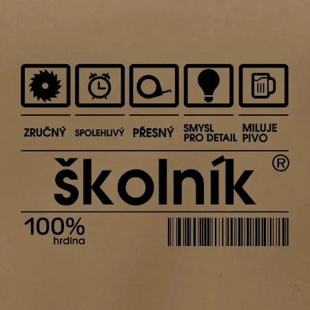 Čárový kód - Školník