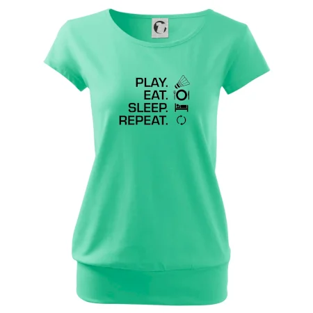 Play Eat Sleep Repeat badminton