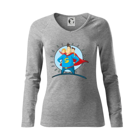 Táta superman - holka a kluk