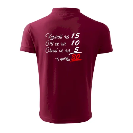 Vypadá, cítí se, chová se - 30 let