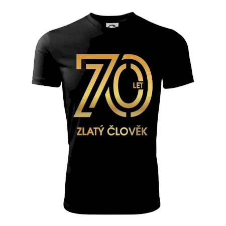 70 let zlatý člověk