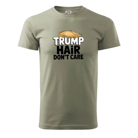 Trump hair dont care