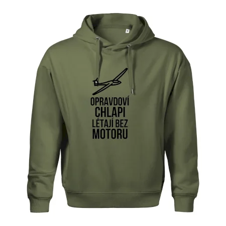 Opravdovi chlapi létají bez motoru