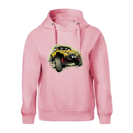 Žlutý offroad s navijákem