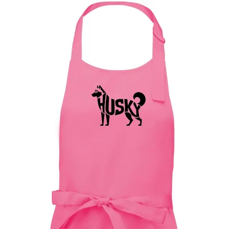 Husky nápis v těle