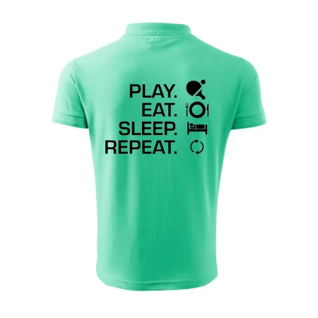 Stolní tenis - eat sleep