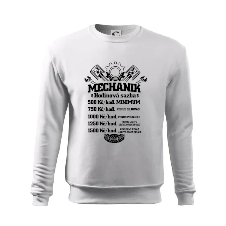 Mechanik - hodinová sazba