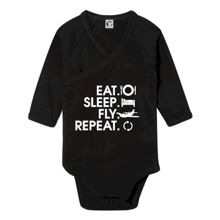 Eat sleep fly repeat