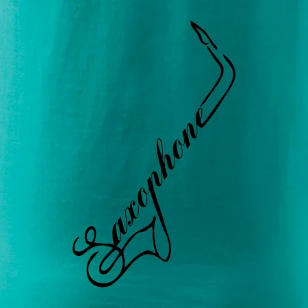 Saxophone nápis