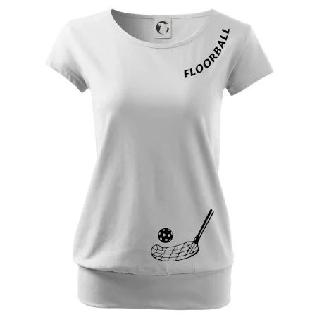 Floorball nápis šikmo