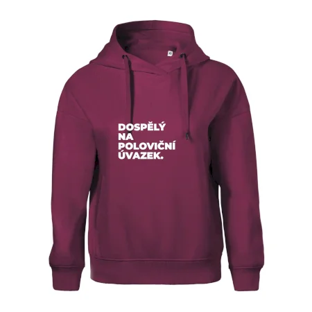 DOSPĚLÝ NA POLOVIČNÍ ÚVAZEK.