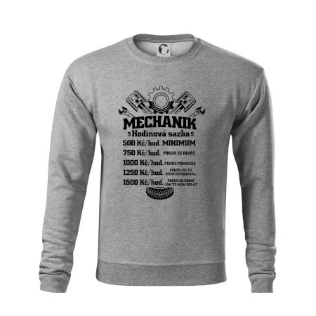 Mechanik - hodinová sazba