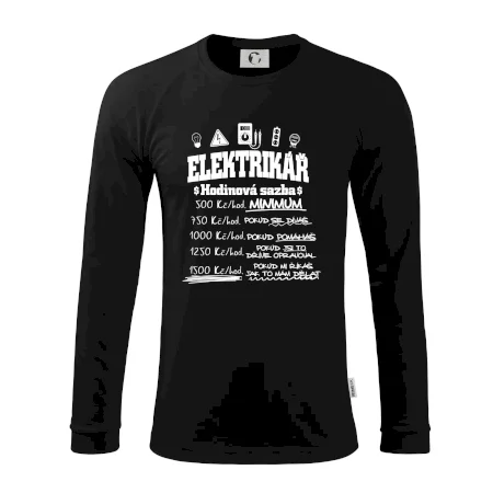 Elektrikář hodinová sazba