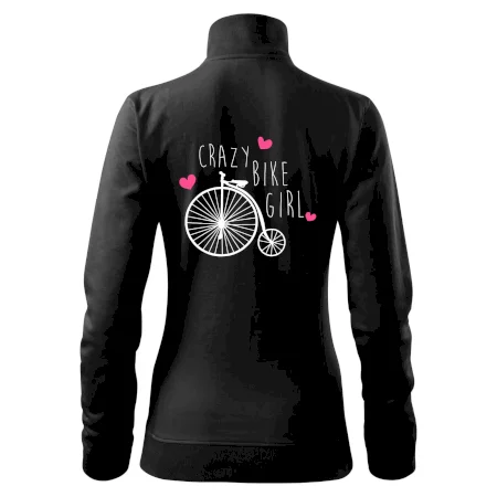 Crazy bike girl