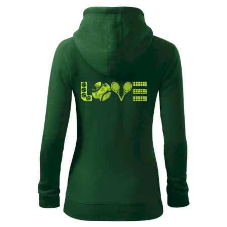 Tenis love nápis