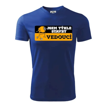 Jsem týhle stavby vedoucí